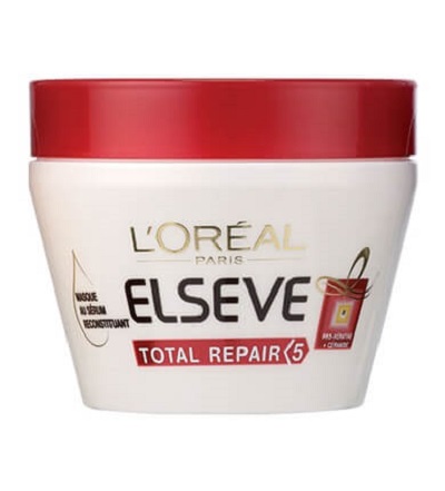 ماسک موی ترمیم کننده لورآل Elseve مدل Total Repair 5حجم ۳۰۰ میلی لیتر