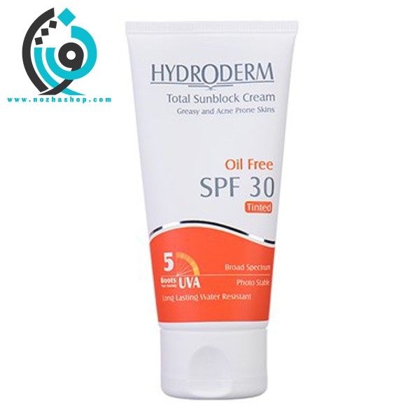 کرم ضد آفتاب SPF 30 رنگی هیدرودرم