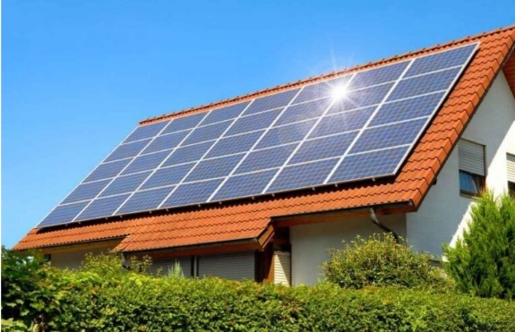 پنل خورشیدی ، نیروگاه خورشیدی
